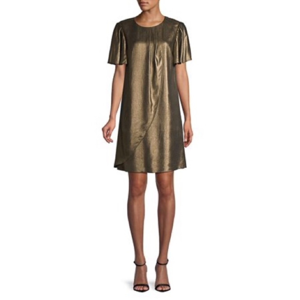 H by Halston | Gold Dress